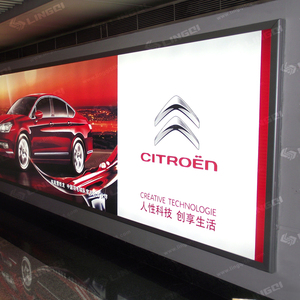 室内壁挂式拉布灯箱